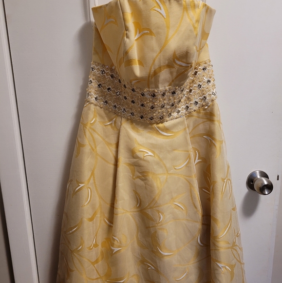 Bridesmaid/ prom/ formal Tea length. Fits like Size 6. Can be altered. - Picture 1 of 4